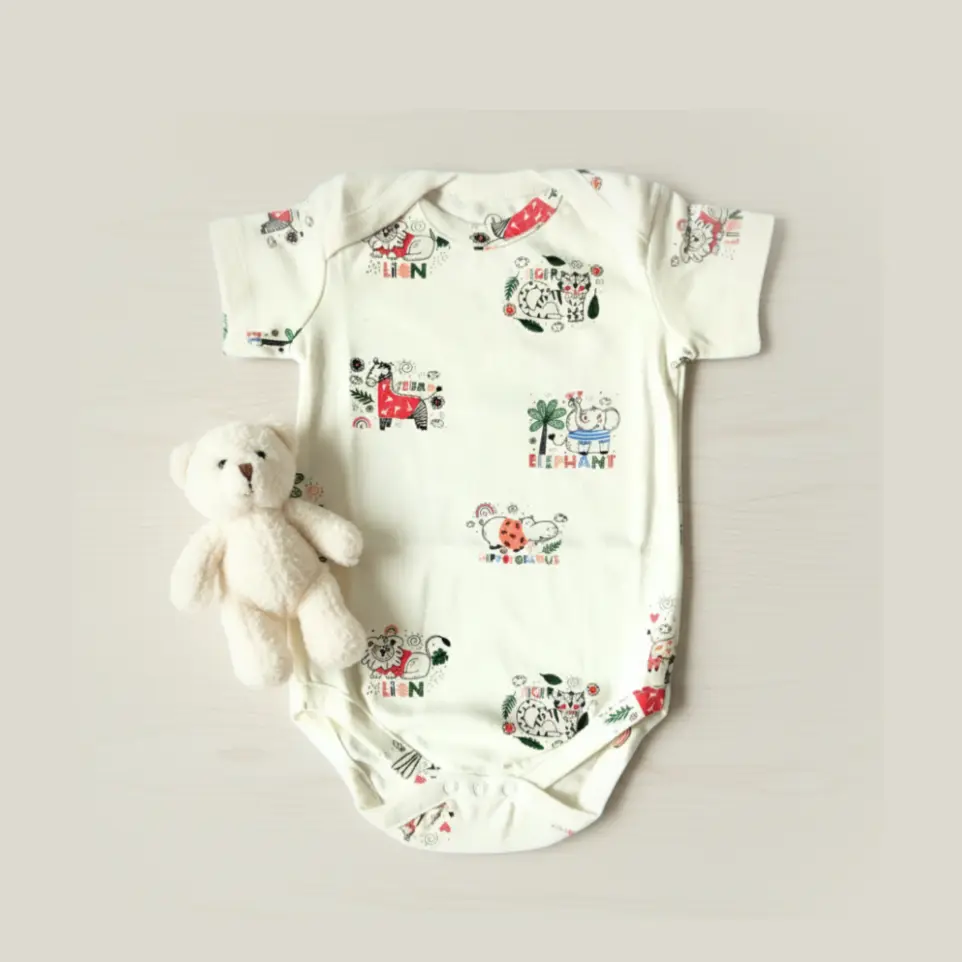 Animal Printed Onesie 0-6 months